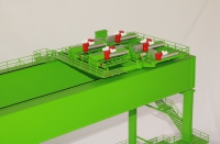 customized model of 500t portal crane